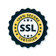 SSL Certified label illustration