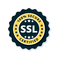 SSL Certified label illustration
