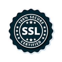 SSL Certified label illustration