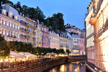 Karlovy Vary. West Bohemia. Czech Republic