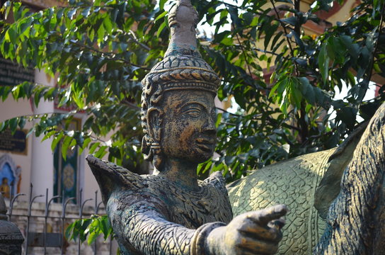 Buddha statue in Pnom Penh, Cambodia.