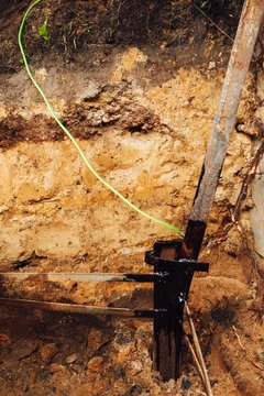 electricity grounding instalaltion, underground part