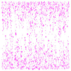 Binary circuit code big data texture vector. Futuristic computing devices, chips background. Global virus attack big data artificial intelligence. Hacker or coding concept, binary circuit stream