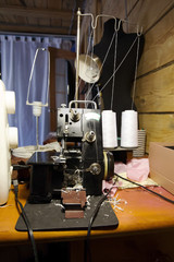 Vintage sewing machine