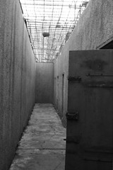 Interior to abandoned Paterei Vangla Prison, Tallinn, Estonia