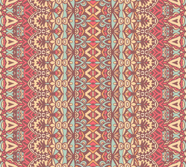 Vector abstract geometric seamless pattern