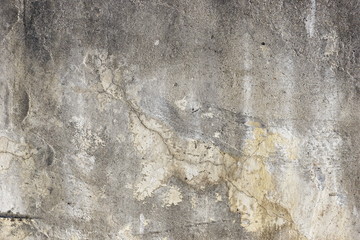 Obraz premium Wall background texture. white plaster in cracks.