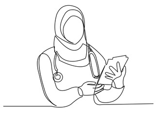 muslim woman doctor