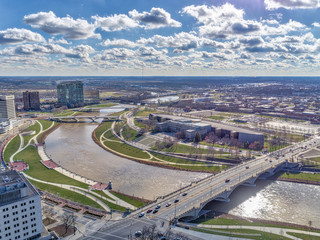 Downtown Columbus Scioto River