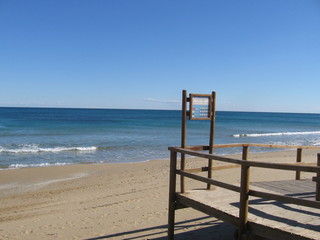 Beach near Alicante,  Spain
