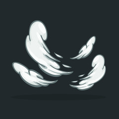 illustrator clouds smoke