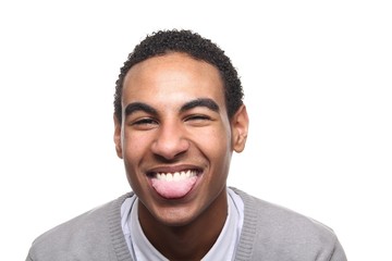 Obraz premium Young black man