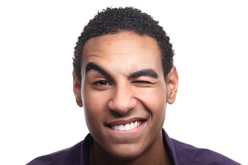 Obraz premium Young black man