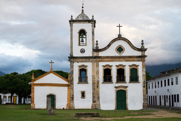 Famous church, Paraty, Rio de Janeiro, Brazil