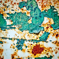 Obraz na płótnie Canvas Grunge background. Rusty metal texture.