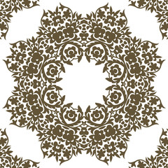 Floral element for design. Can be used for wallpaper, background, surface textures. EPS 8