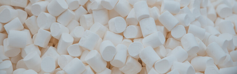 marshmallow texture close up. background design concept