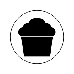 Cupcake icon, logo