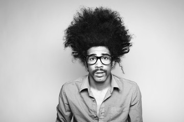 Afro man