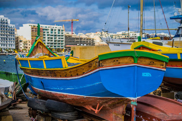 Typisches maltesisches Boot, Malta