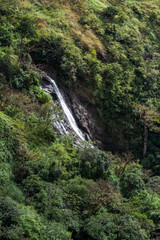 Fototapeta na wymiar Tropical waterfalls in Costa Rica
