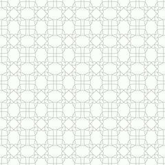 Abstract floral geometric pattern. Seamless beautiful pattern.