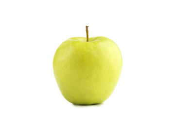 Green apple isolated on white background
