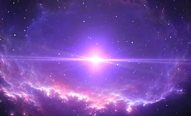 Der helle Stern, Supernova im Zentrum des Nebels © Peter Jurik