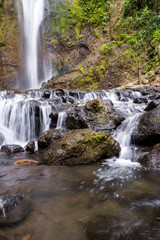 Tropical waterfalls in Costa Rica