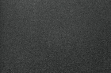 Grainy Texture of Black Plastic for Office Folders. Black Grainy Plastic Background Close-Up - obrazy, fototapety, plakaty