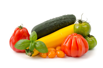 Tomaten, Zucchini, Gurken