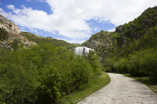 Krcic waterfall near Knin, Croatia