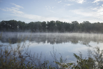 Obraz na płótnie Canvas Foggy River 2
