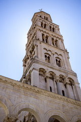 Fototapeta na wymiar Sveti Duje cathedral in Split, Croatia