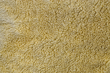 Faux fur background close-up. Artificial fur with short pile blank background