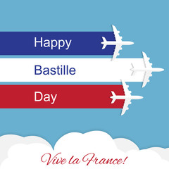 Happy Bastille Day. Independence Day of France