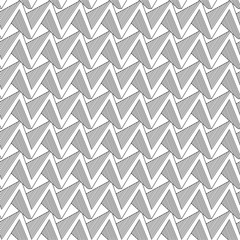 Seamless pattern - zig zag geometric background