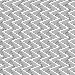 Abstract seamless pattern - zig zag geometric background