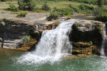 Otherside Of Lundbreck Falls, Lundbreck, Alberta