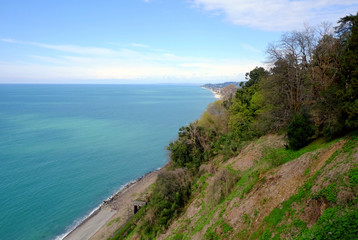 Coastline in Georgia