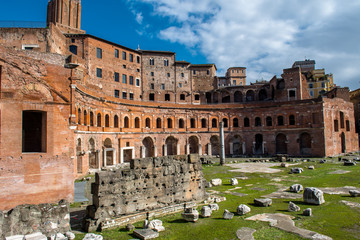 Fototapeta premium Forum Romanum in Rom in Italien