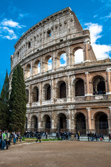 Naklejka premium Kolosseum in Rom in Italien
