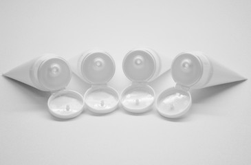 Cosmetic cream containers