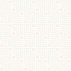 Vector seamless lattice pattern. Modern subtle texture with monochrome trellis. Repeating geometric grid. Simple design background.
