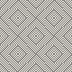 Vector seamless pattern. Modern stylish abstract texture. Repeating geometric