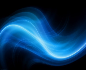 Fototapeta premium Abstract blue background