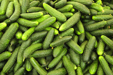 Spring summer detox fruit vegetable diet. Close up of harvest pile. Supermarket stand of clean and shiny vegetables / fruits assortment. Healthy eating concept.