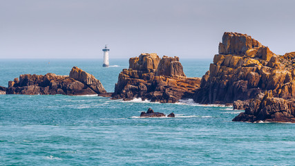 Pointe du Grouin in Cancale, France, Brittany, Europe © daliu