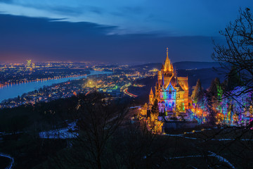 Schloss Drachenburg im Siebengebirge