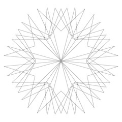 Obraz premium Holiday patterns of stars of snowflakes and flowers for gifts